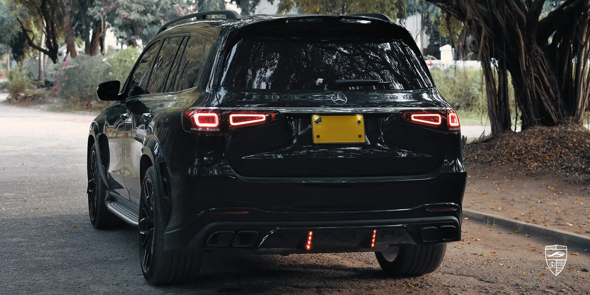 2022 Mercedes GLS AMG 63 X167 tuning review illustration from customer in Tanzania