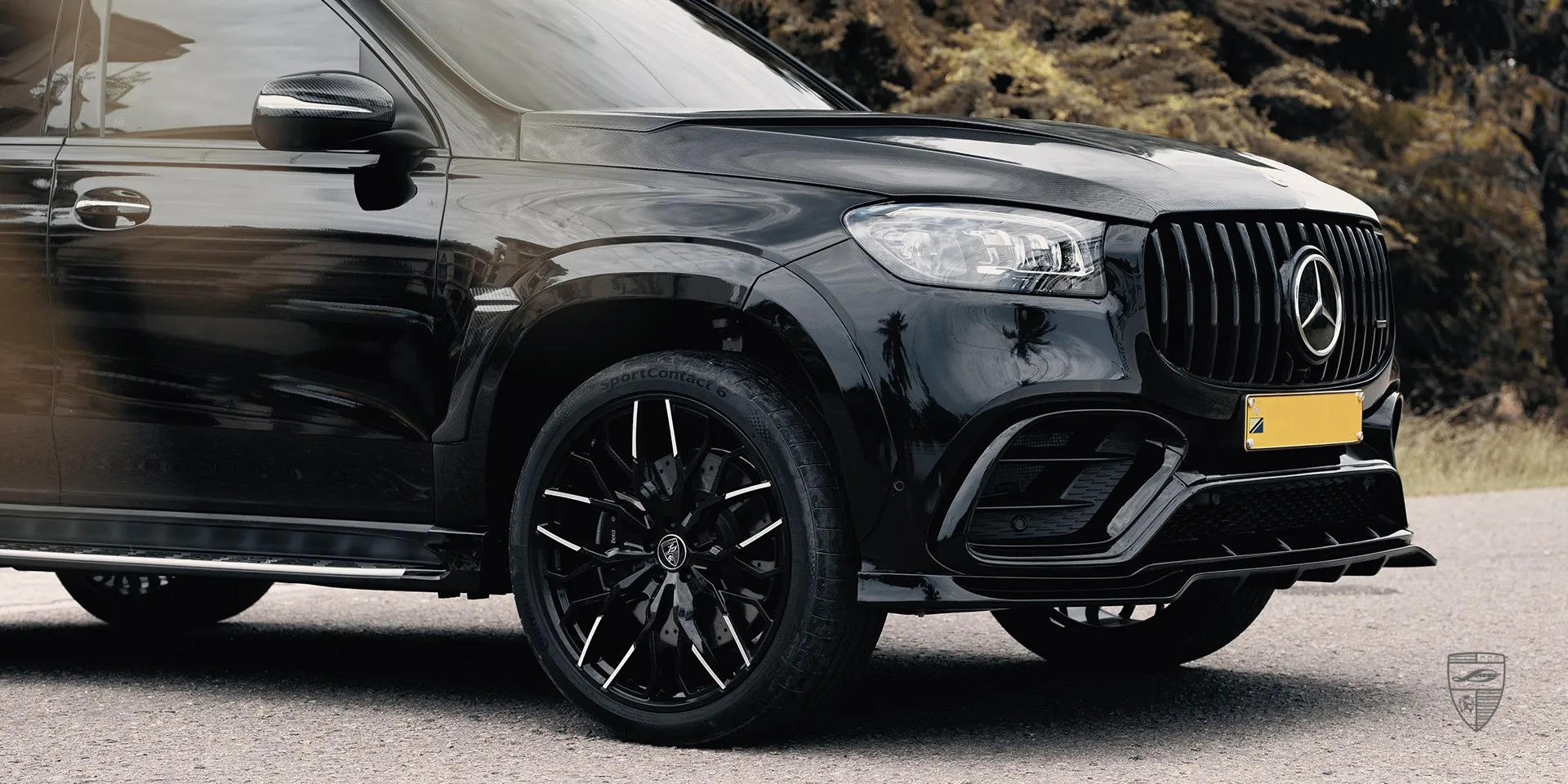 2022 Mercedes GLS AMG 63 X167 upgrade kit review illustration from customer in Tanzania