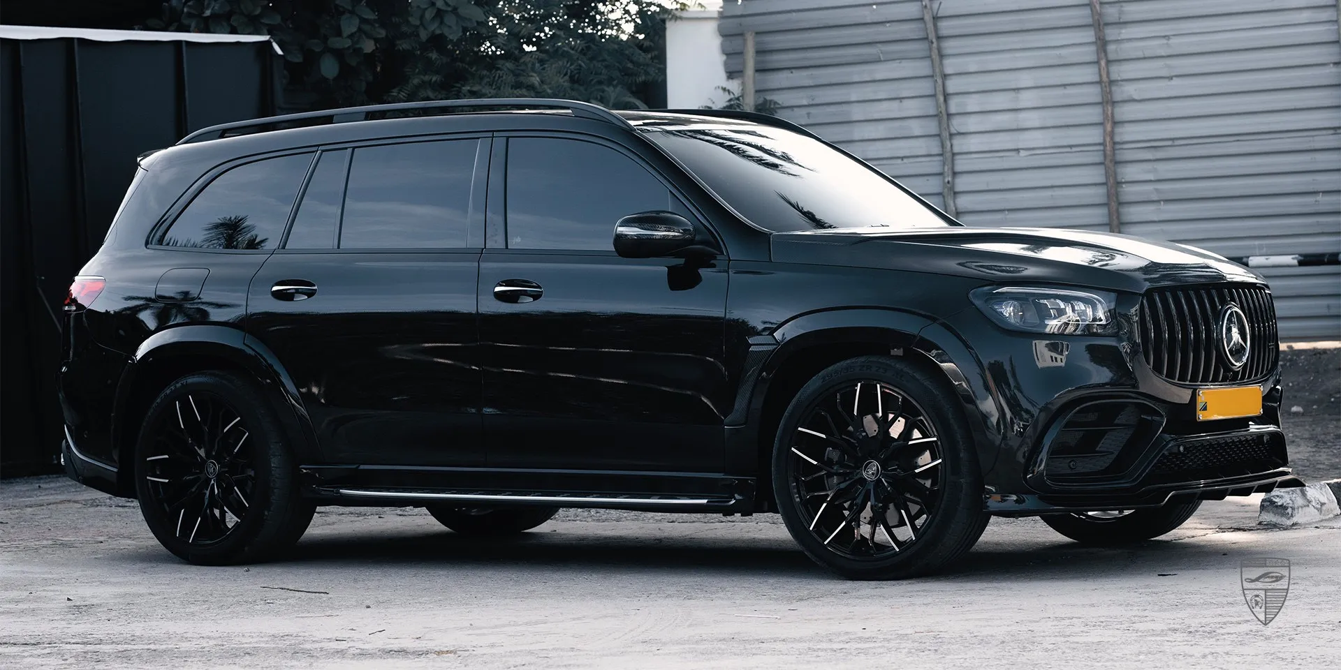 2022 Mercedes GLS AMG 63 X167 upgrade review illustration from customer in Tanzania