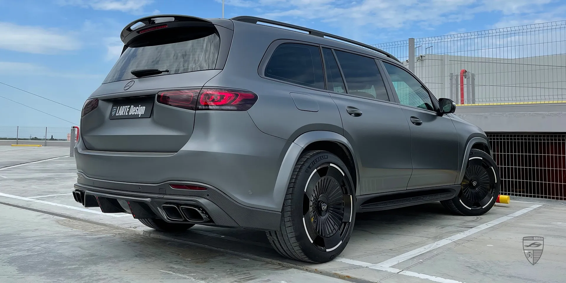 2022 Mercedes GLS X167 Aerokit – Kundenfoto aus die Österreich