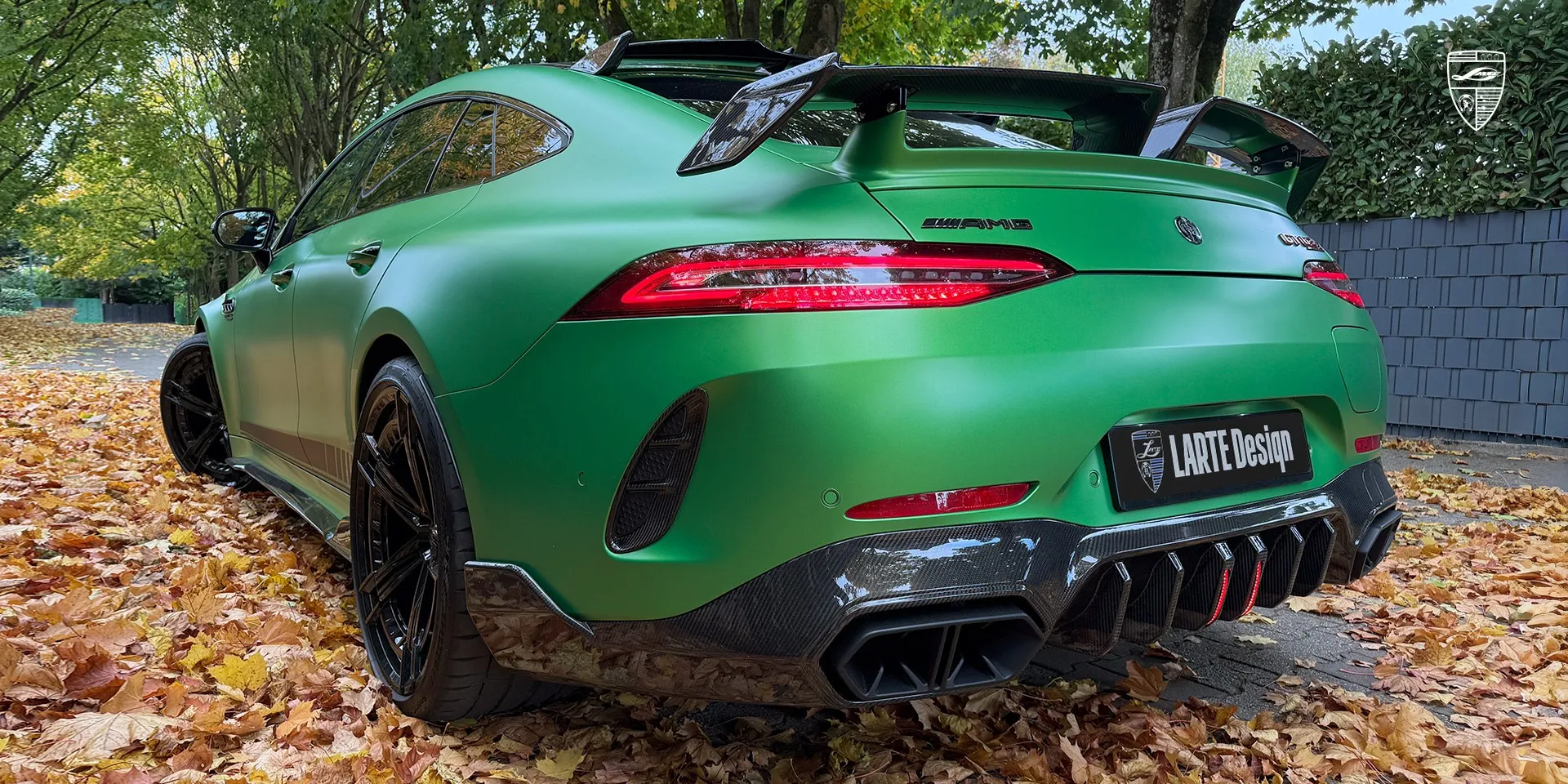 2026 Mercedes GT AMG 63s X290 Aerokit – Kundenfoto aus die Niederlande