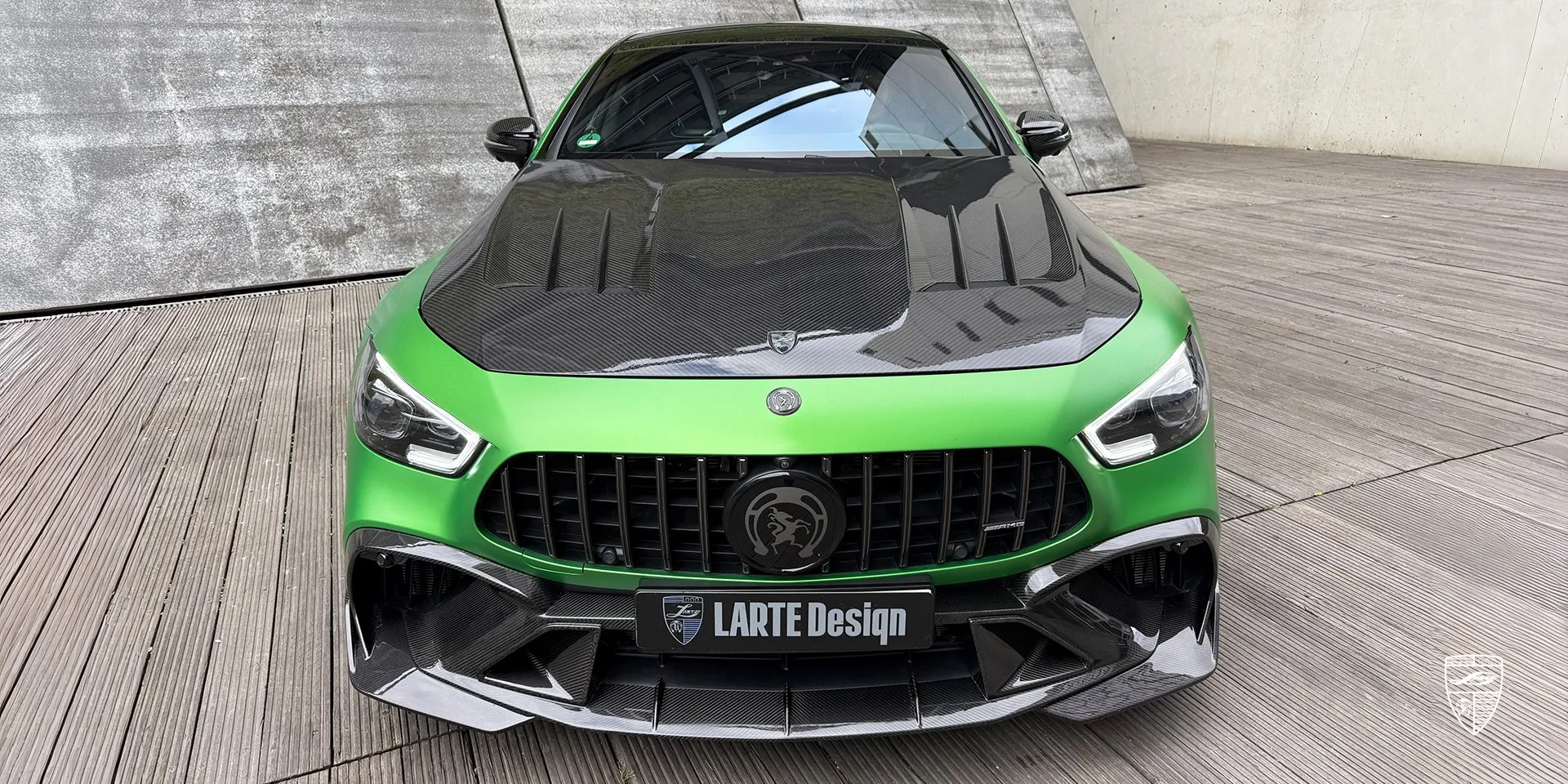 2026 Mercedes GT AMG 63s X290 Motohaube Upgrade – Erfahrungsfoto aus die Niederlande