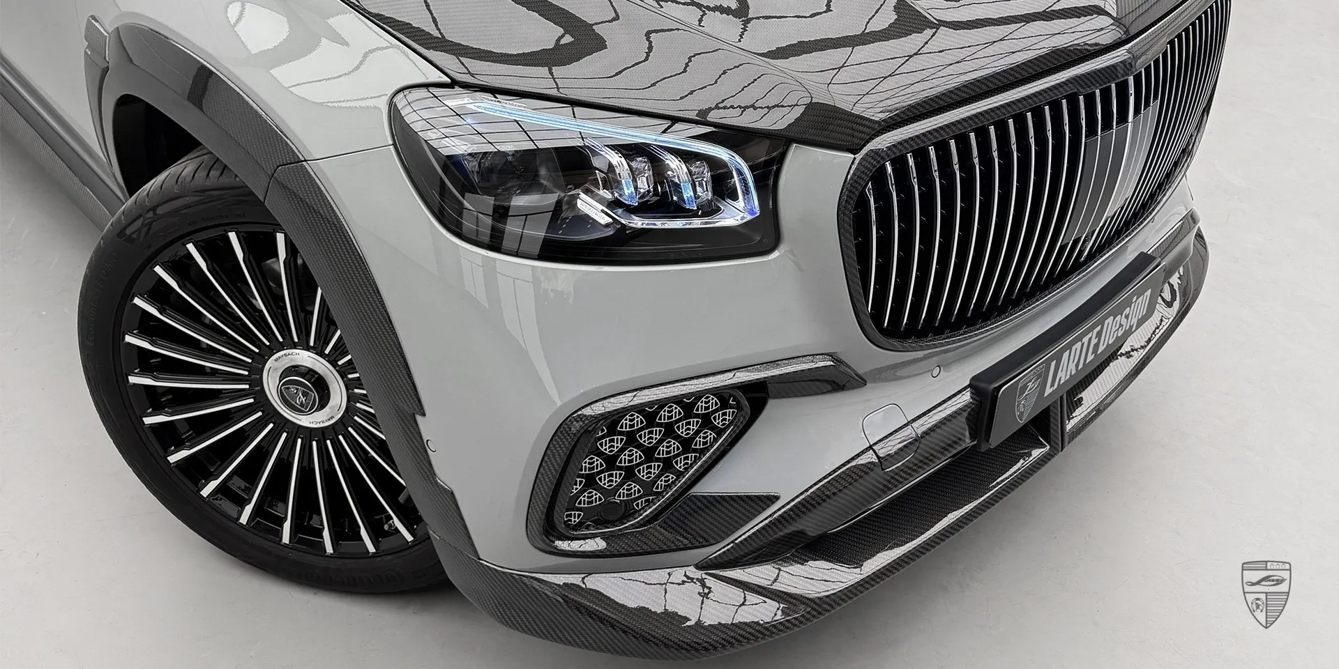 2025 Maybach GLS 600 X 167 Facelift lip kit review illustration from customer in Hamburg