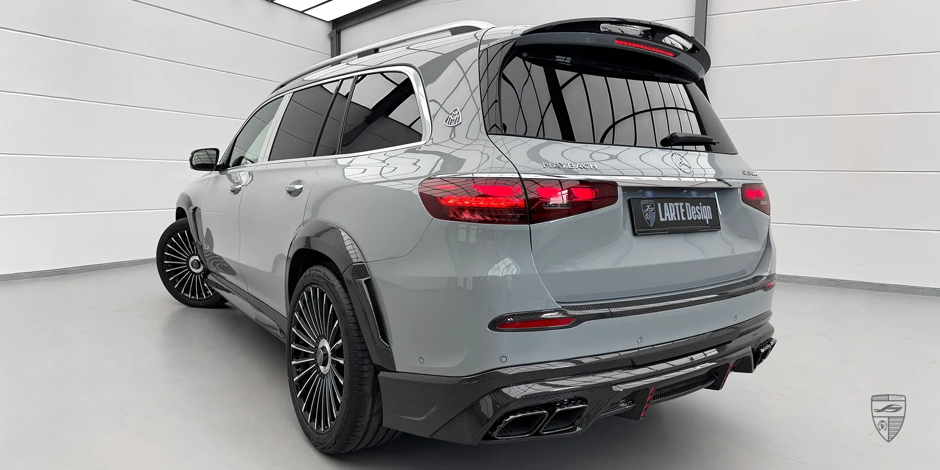 2025 Maybach GLS 600 X 167 Facelift widebody kit review illustration from customer in Hamburg