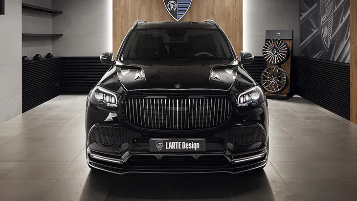 2022 Maybach GLS 600 X167 redesign review illustration from a customer