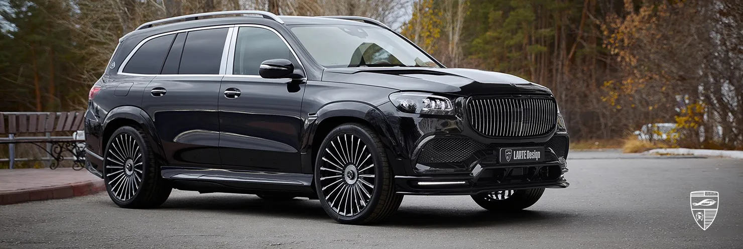 2022 Maybach GLS 600 X167 body kit review illustration from customer in Rotterdam