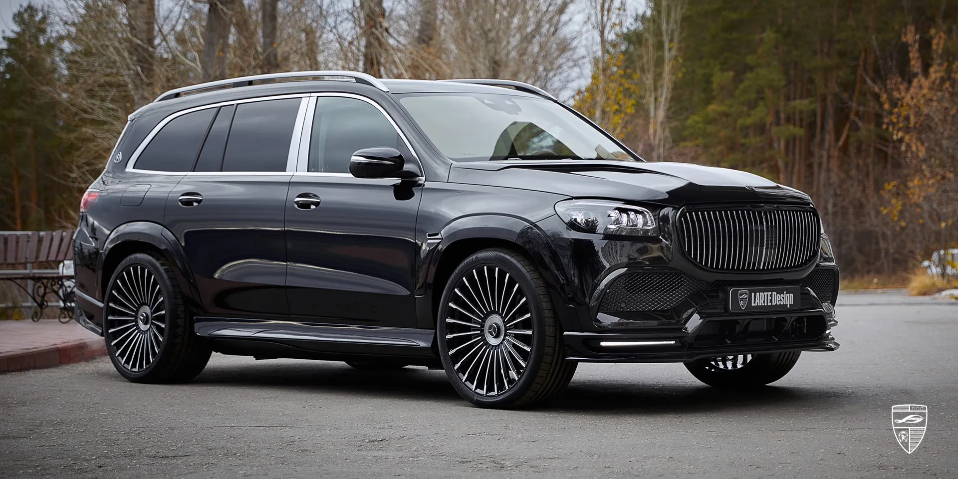 2022 Maybach GLS 600 X167 body kit review illustration from customer in Rotterdam