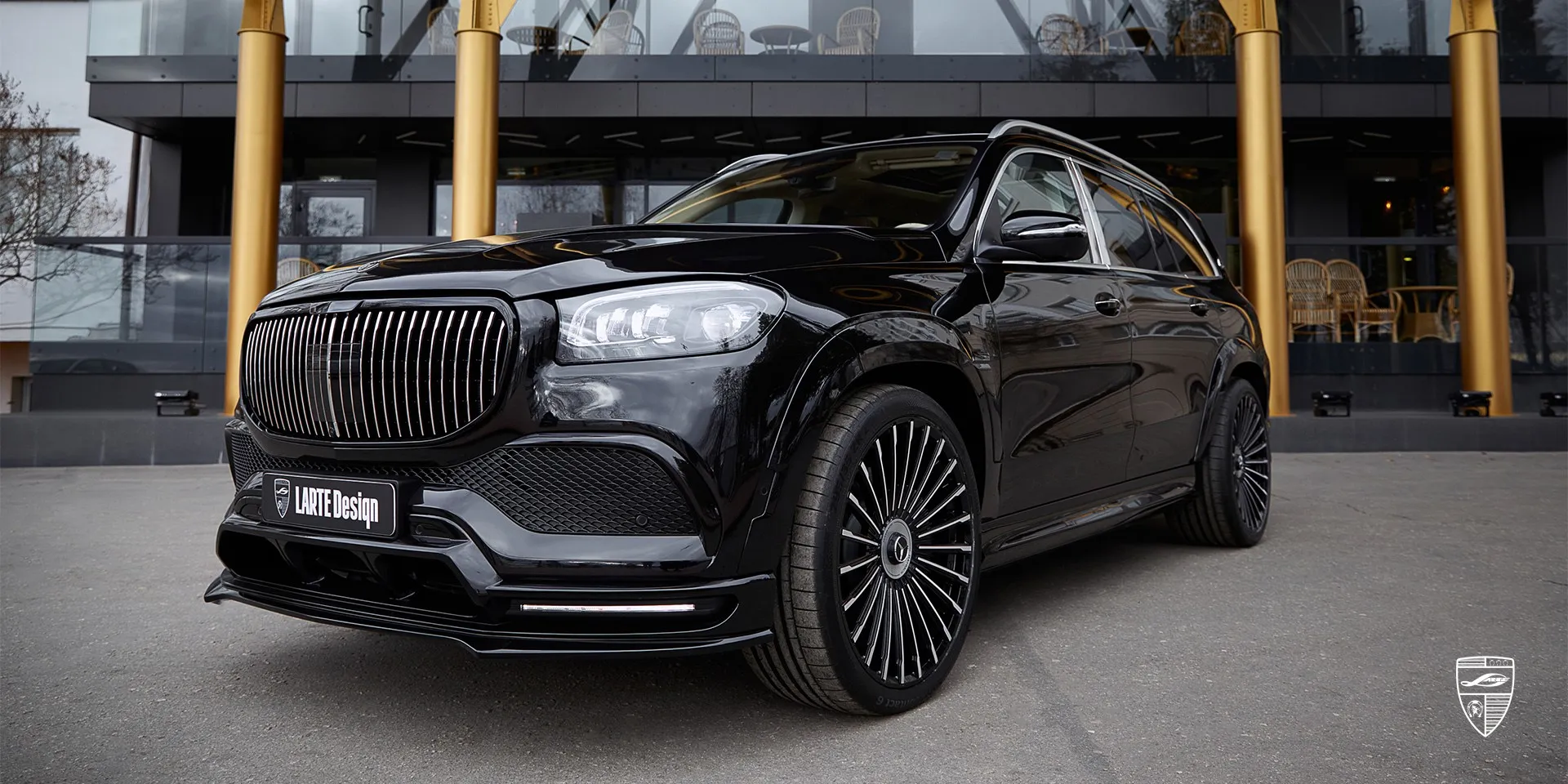 2022 Maybach GLS 600 X167 appearance package review illustration from customer in Rotterdam