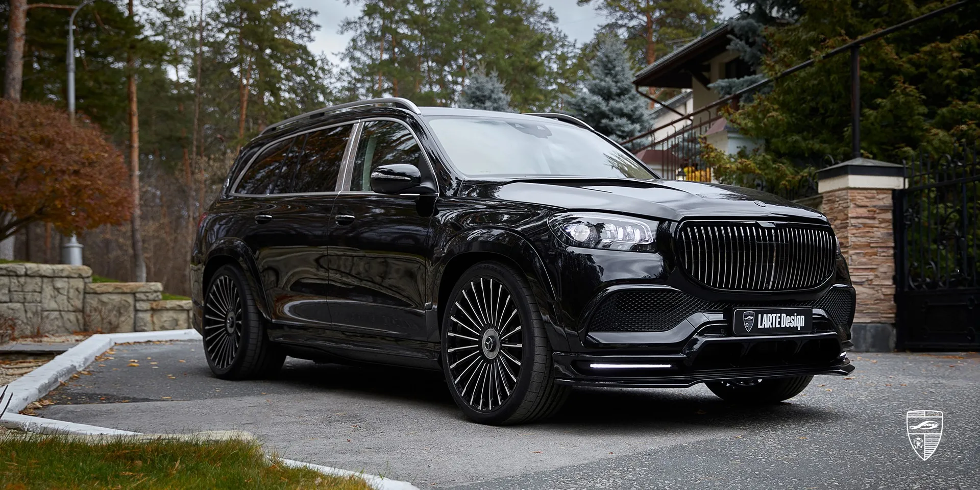 2022 Maybach GLS 600 X167 widebody kit review illustration from customer in Rotterdam