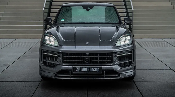 Porsche Cayenne S Coupe Redesign – Kundenfoto 2025 Porsche Cayenne S Coupe Redesign – Kundenrückmeldung aus Belgien