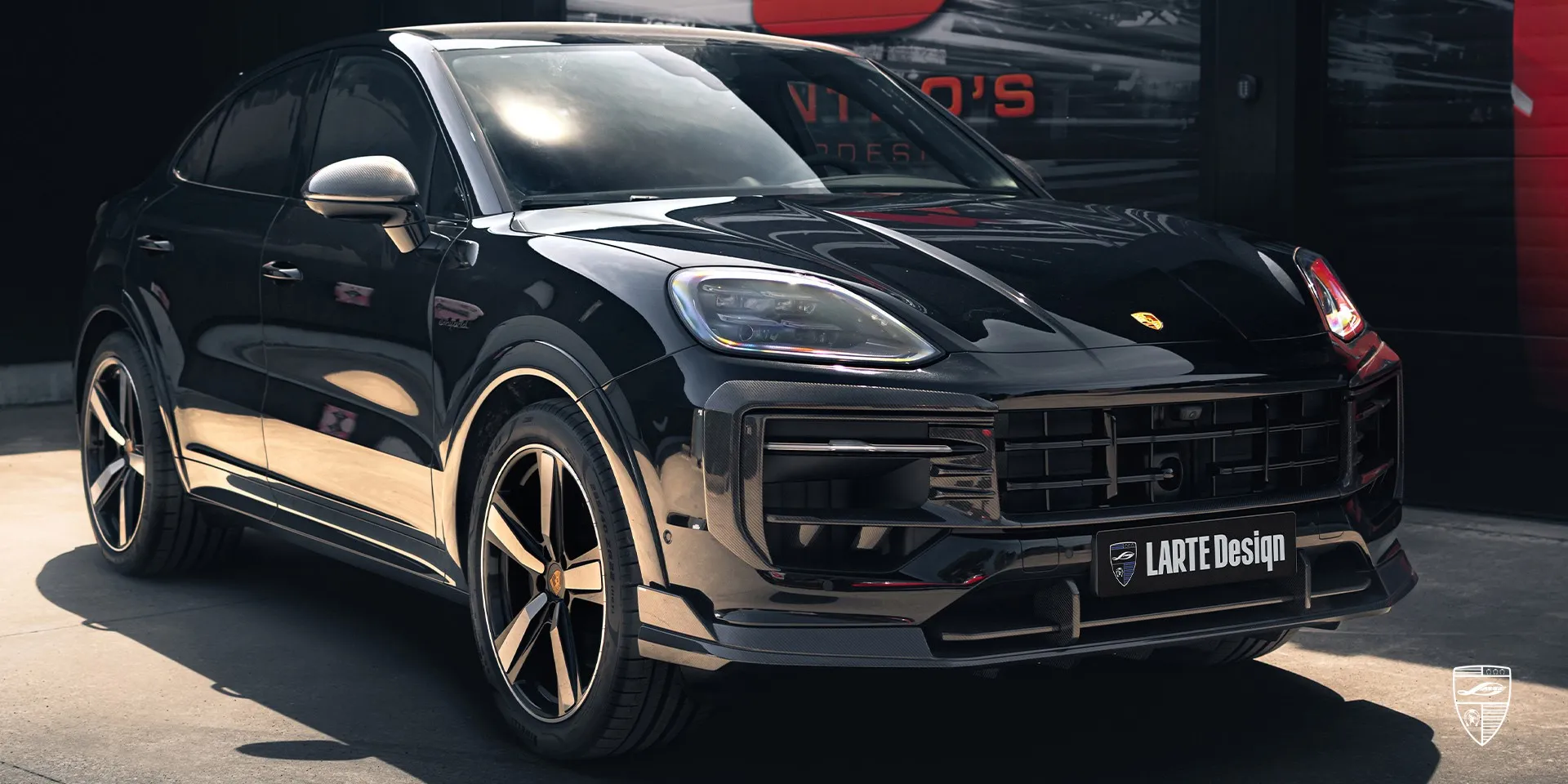 2025 Porsche Cayenne S Coupe Upgrade Kit – Erfahrungsfoto aus Belgien