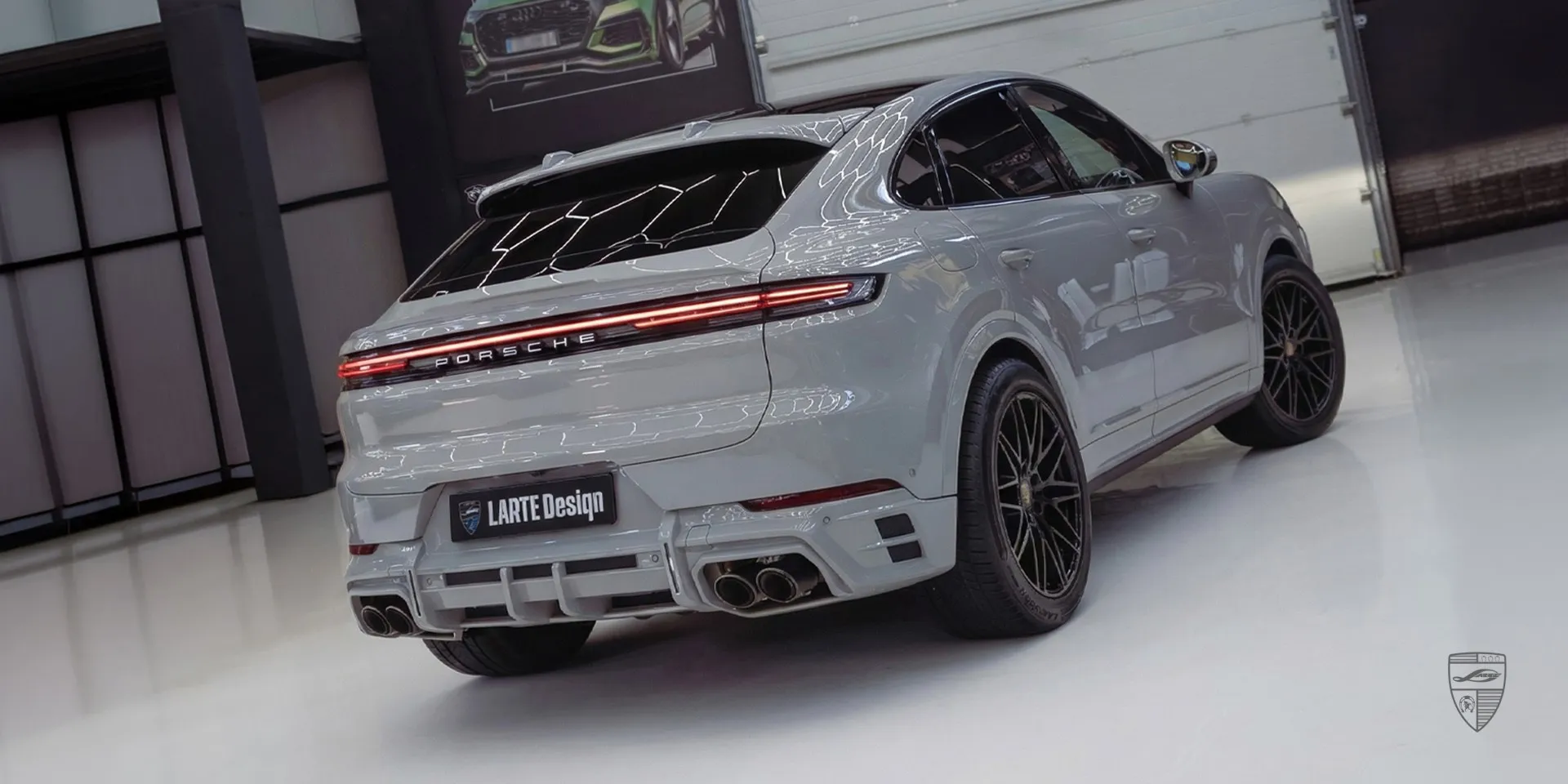 2026 Porsche Cayenne Coupe aerokit review illustration from customer in Romania
