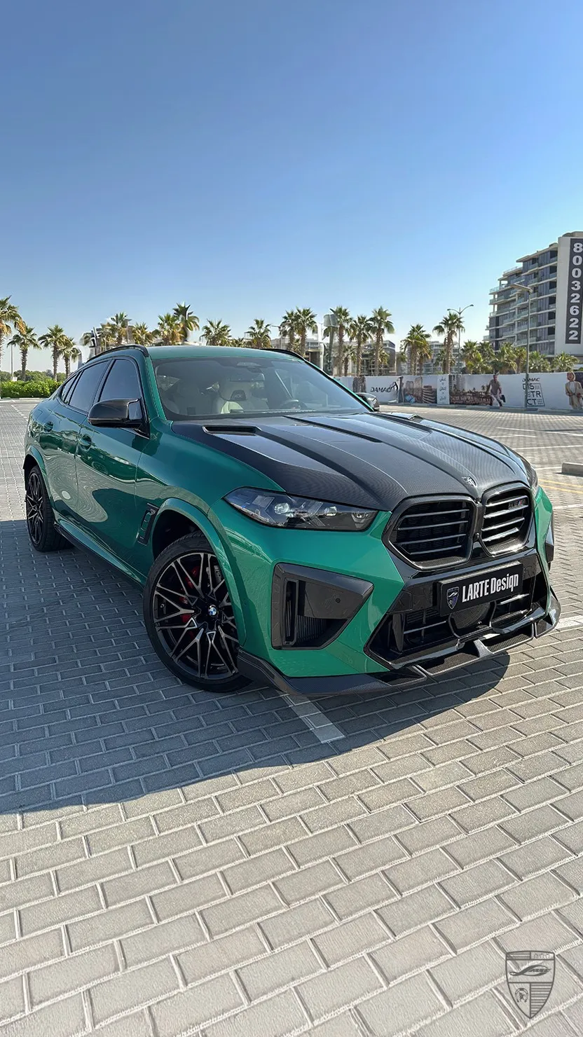 2026 BMW X6M Facelift in Grün mit Custom Styling und aufgewertetem Exterieur Design