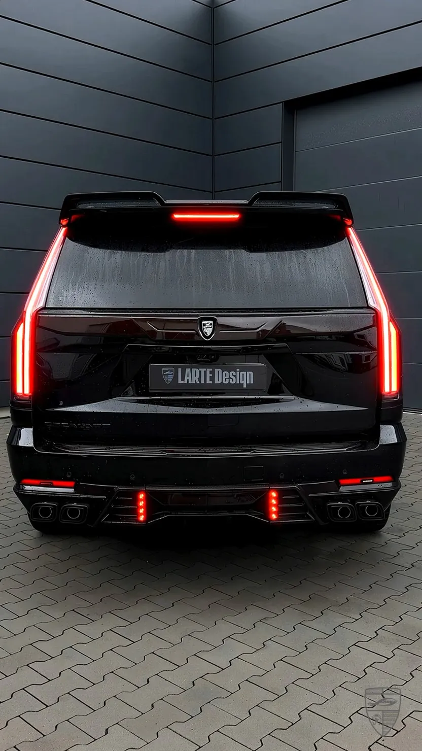 Cadillac Escalade Facelift rear styling