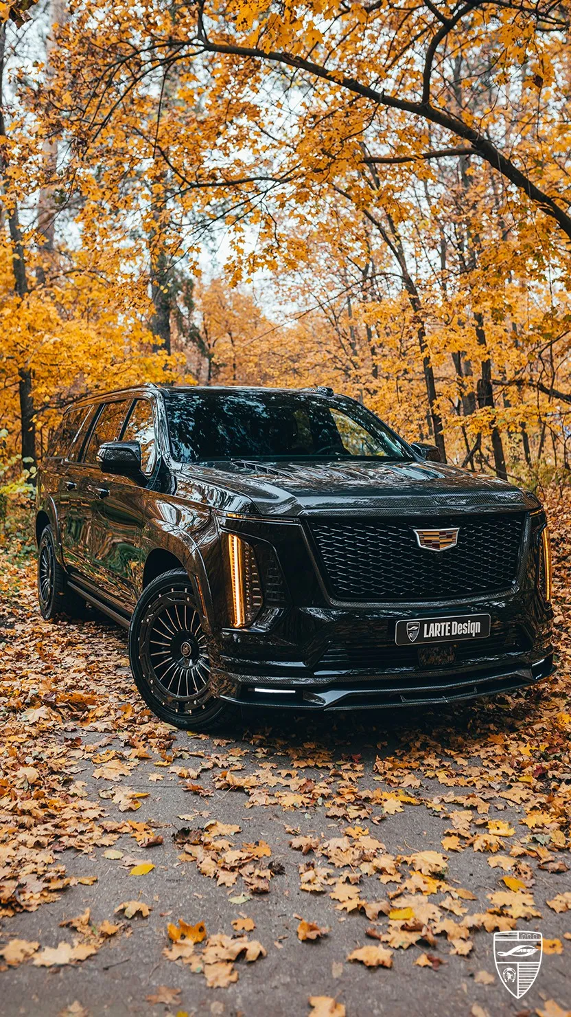 Cadillac Escalade facelift with custom exterior styling and premium luxury SUV design