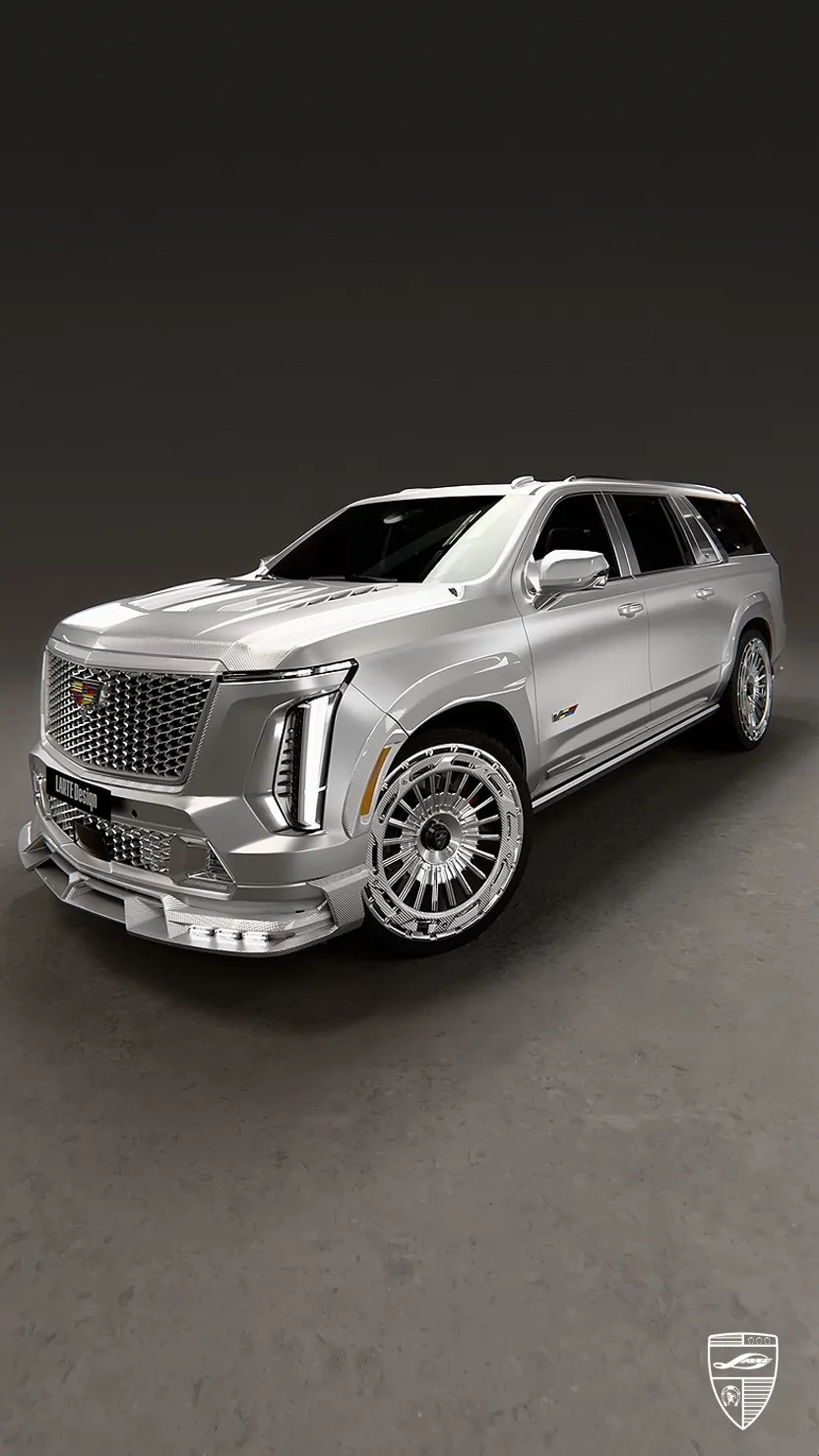 Cadillac Escalade V facelift with performance styling and upgraded luxury SUV exterior