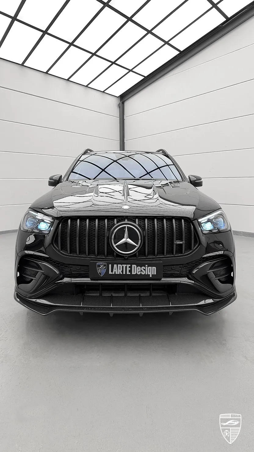 Mercedes GLE 53 AMG Frontansicht mit sportlichem Styling und markanter Front