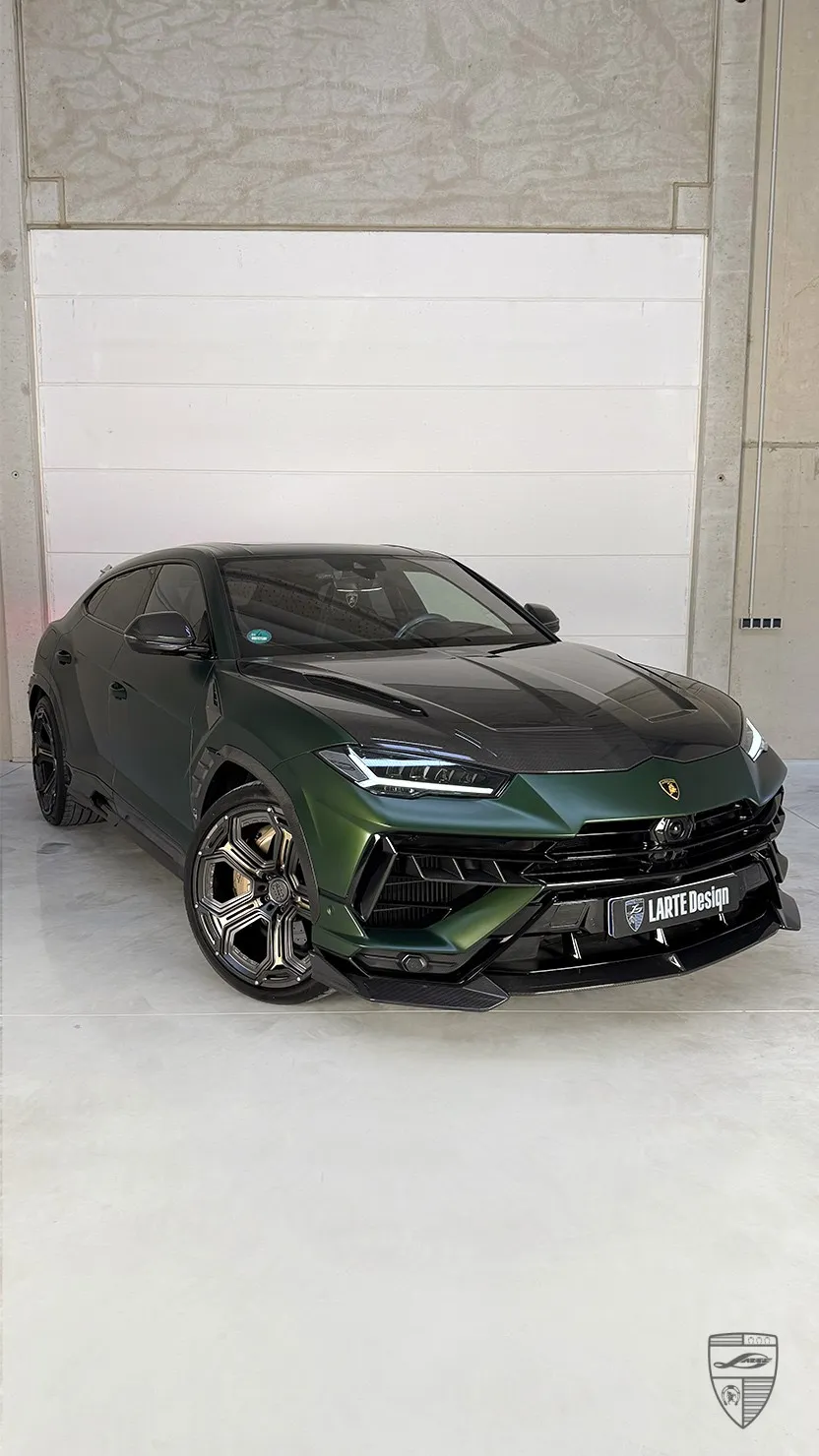 Lamborghini Urus mit aggressivem Carbon‑Karosserie‑Design von Larte Design