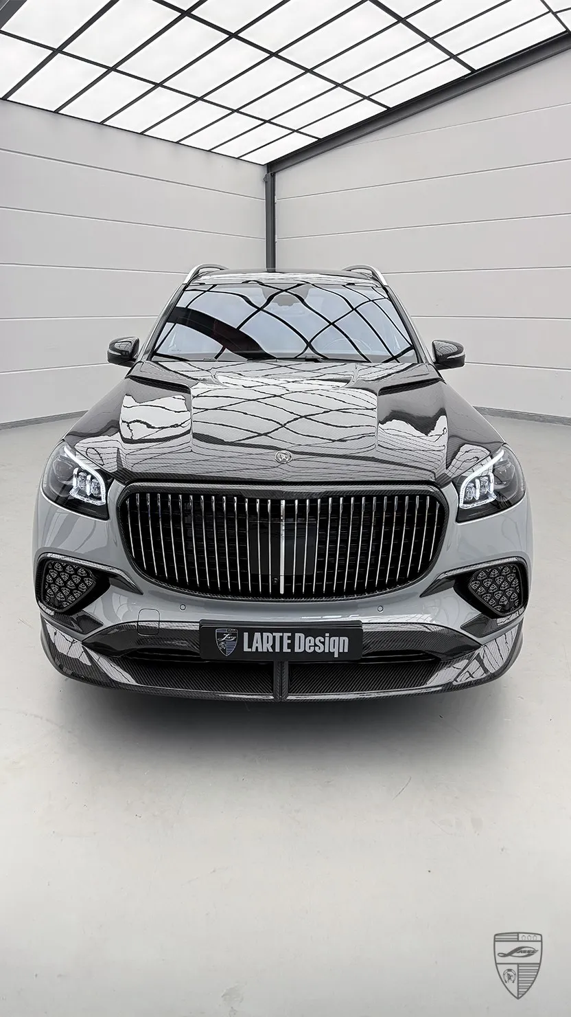 Mercedes-Maybach GLS 600 Facelift in Silber mit exklusivem Exterieur-Design und individuellen SUV-Upgrades
