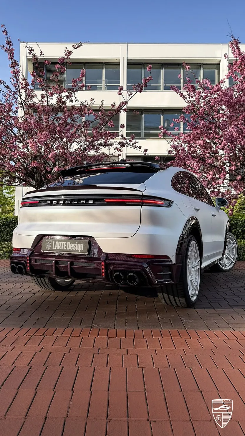 Porsche Cayenne with custom exterior styling and premium luxury SUV design
