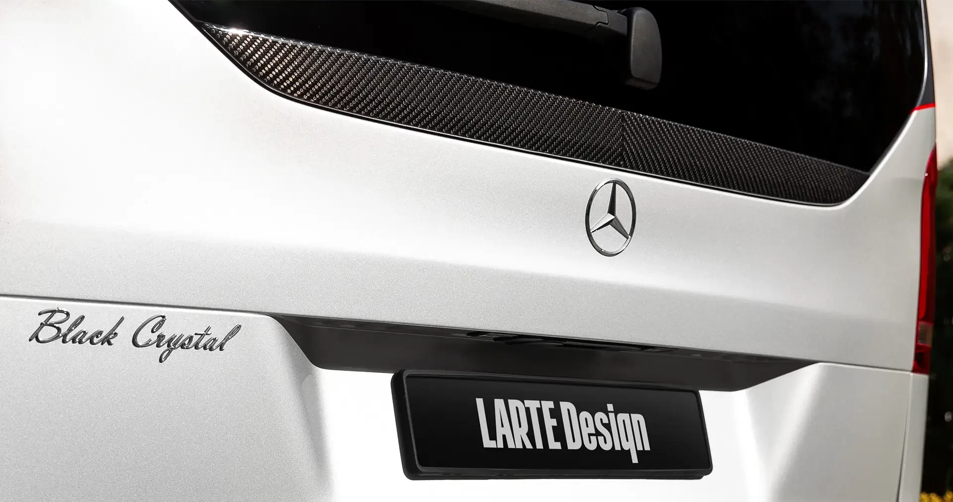 Exklusive aerodynamische Teileverkleidungen für den Kofferraumdeckel für Mercedes-Benz V-Klasse W447 2014/2015/2016/2017/2018/2019/2020/2021/2022/2023/2024
