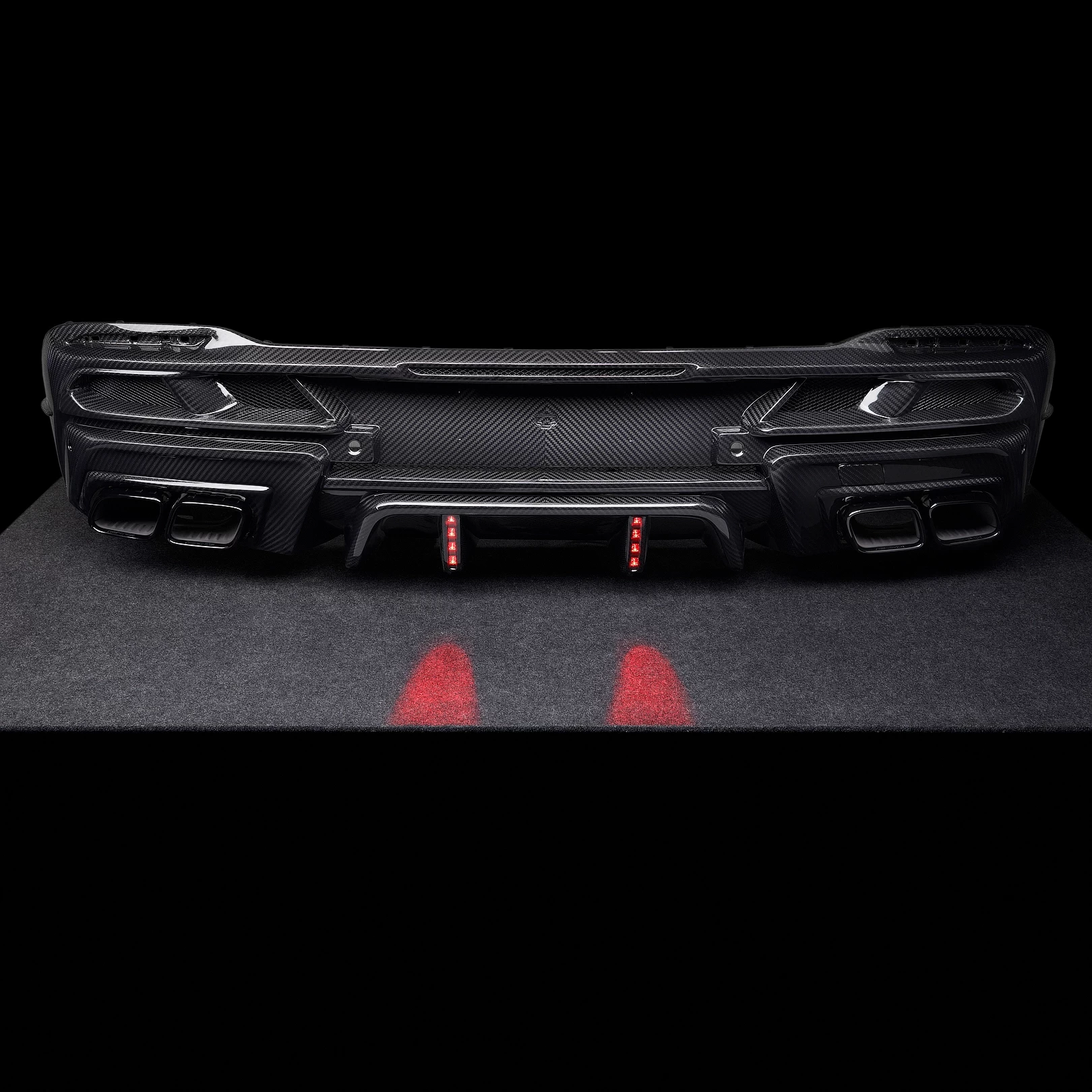 Tuning kits Addon diffuser for Mercedes Benz AMG GLE Coupe 63 S 4MATIC+ C167 M 177 DE 40 AL